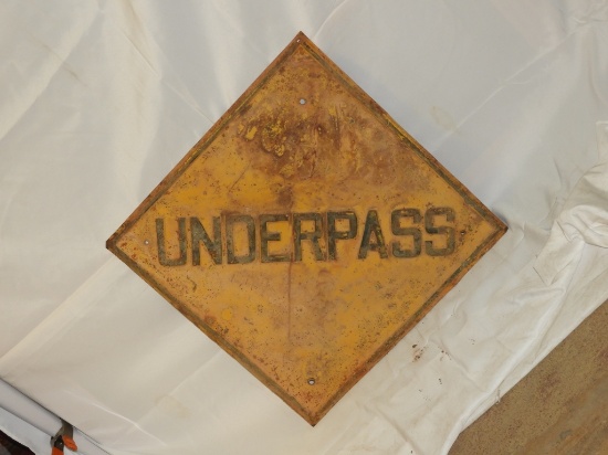 Underpass, heavy pressed steel 24"X24"