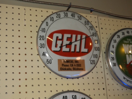 Gehl thermometer, 12"
