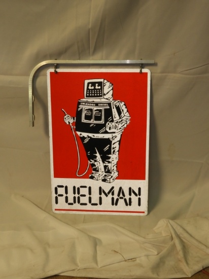 Fuelman DSA hanging sign, 16"X24"