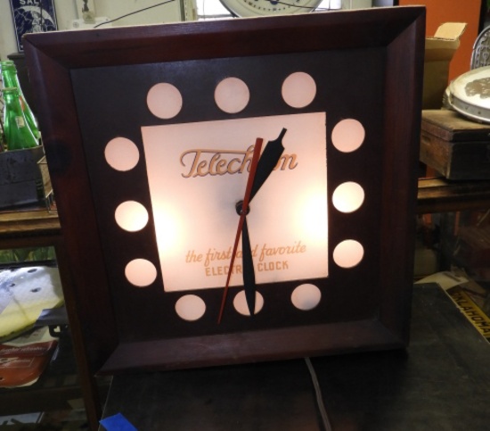 Telechron The First & Favorite Electric Clock, 16"