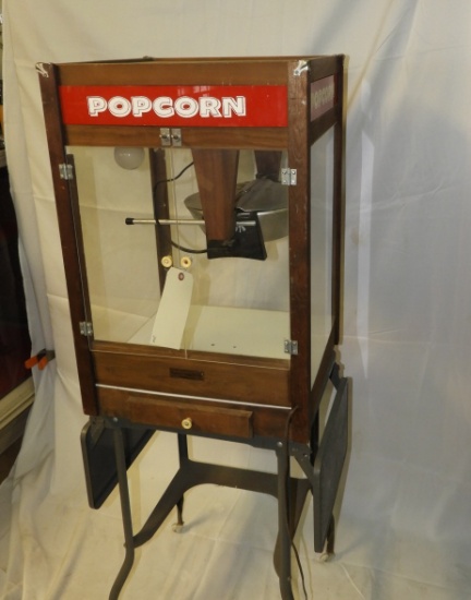 Popcorn machine, 18"X27"