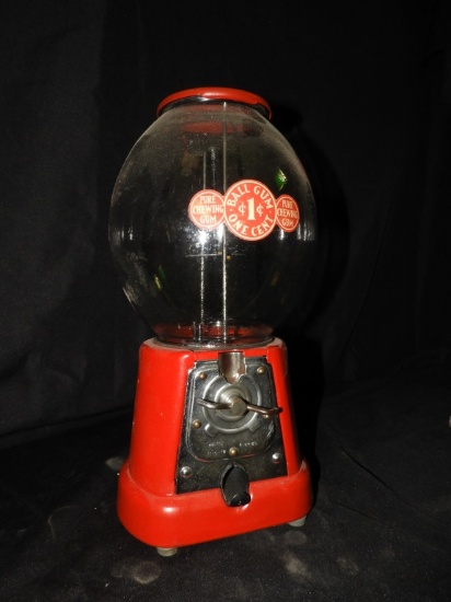 Advance Ball Gum 1 cent coin-op machine