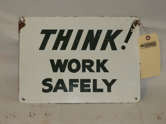 Think Work Safely SSP, 14"X10"