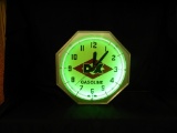 D-X Gasoline, orig. clock