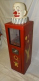 25 cent vending machine with clown topper, 13