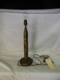 Trench Shell Art lamp, rose pattern, 7