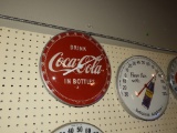 Drink Coca-Cola in bottles thermometer
