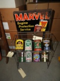 Marble engine protection service display rack