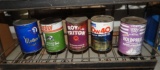 (5) 1 qt cans - Mother Penn, Castrol etc