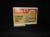 Phillips 66 Check Your Oil pump topper