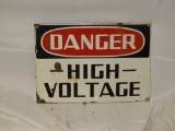Danger High Voltage SSP 20