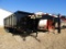 2017 Big Tex 25DV heavy duty dump trailer