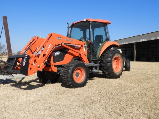 Kubota M7040 Cab Tractor