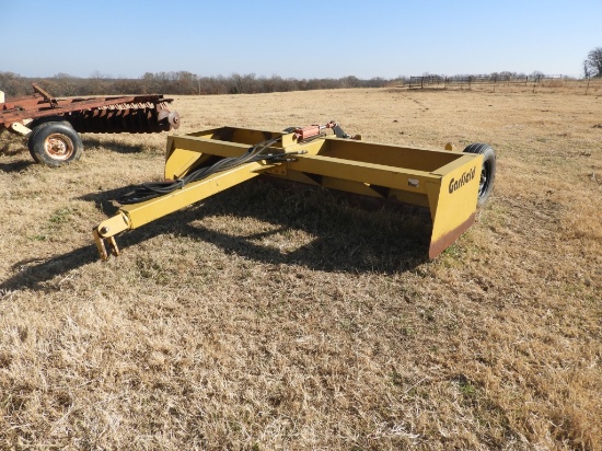 Garfield pull-type 10’ box blade w/ hyd. tilt