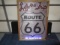 Route 66 Wood, 48x35.5x3.5