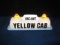 Yellow Cab Light, 21x6.5x7