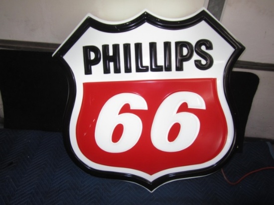 Phillips 66 Light, 32x32x7
