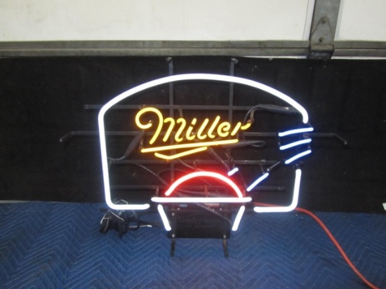 Miller Beer Neon Light, 27x21x7
