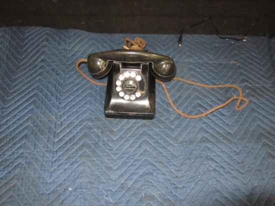 Black Phone Antique, 5.5x9x4