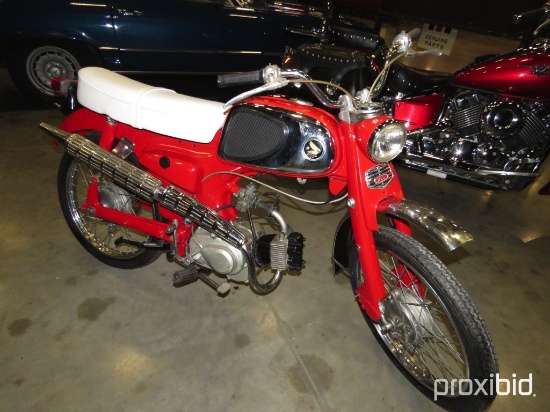1965 Honda C10 50cc motorcycle