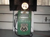 Route 66 Gas Pump Green/ Wayne