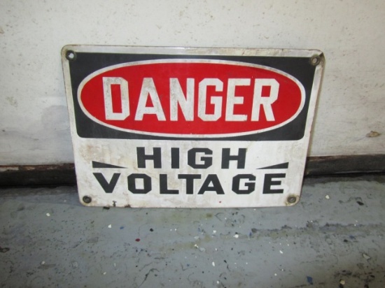 Danger High Voltage DSP 7X10