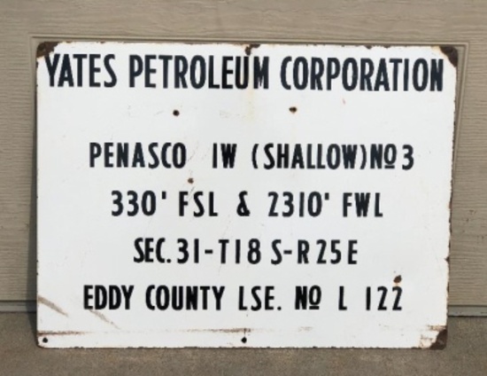 Yates Petroleum, Corp Eddy, NM SSP 26X19