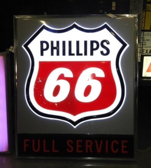 Phillips 66 led lightup sign