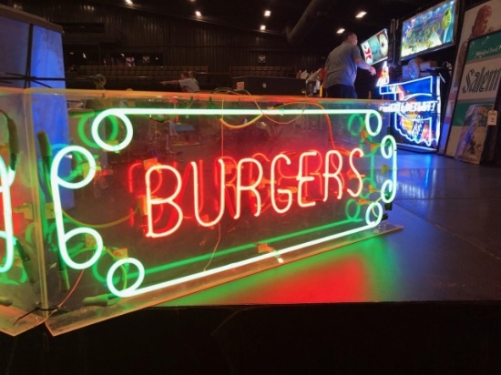 Burger neon