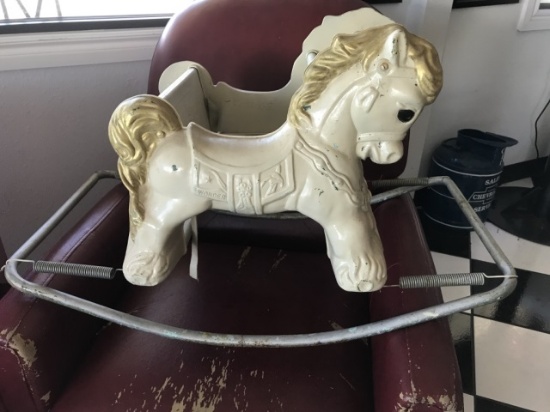 Antique child's rocking horse