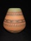 Indian pottery bowl, Navajo, J. Thomas, etched, 5