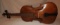 Old violin, maker unknown