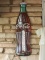 Die cut Coca-Cola decorator bottle thermometer
