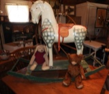 3 pcs - rocking horse 36