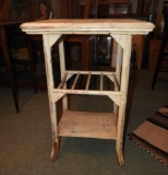Rustic end table, 30