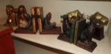 Collection of bookends