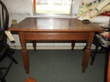 Primitive wooden table, 27