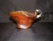 Marigold handled candy dish