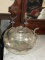 Punch bowl, clear glass vase & more
