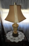 Decorative cherub lamp