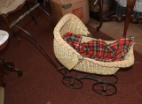 Wicker baby buggy, 26