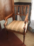 Wooden arm chair