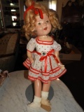 Doll in Shirley Temple clothes