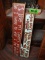 2 collectible western signs on primitive wood