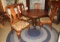 Round dining table w/ 4 chairs