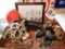 Group of skull collectibles
