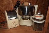 Fiesta toaster, Electro Mix electric mixer, more