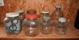 8 jars