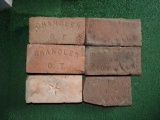 2 Chandler OT bricks, 3 Don't Spit on Sidewalk