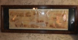 Framed print of Pony Express route